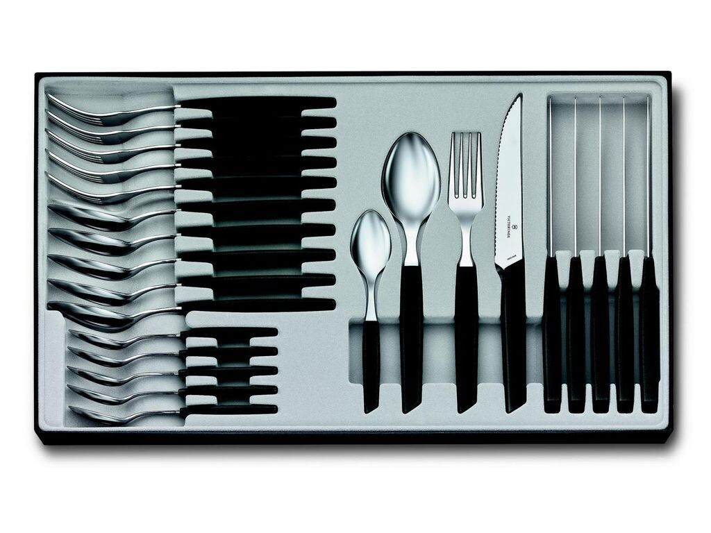 

Victorinox V-6.90 93.12W.24 Набор столовых приборов Swiss Modern, 24 предмета Victorinox Swiss Army