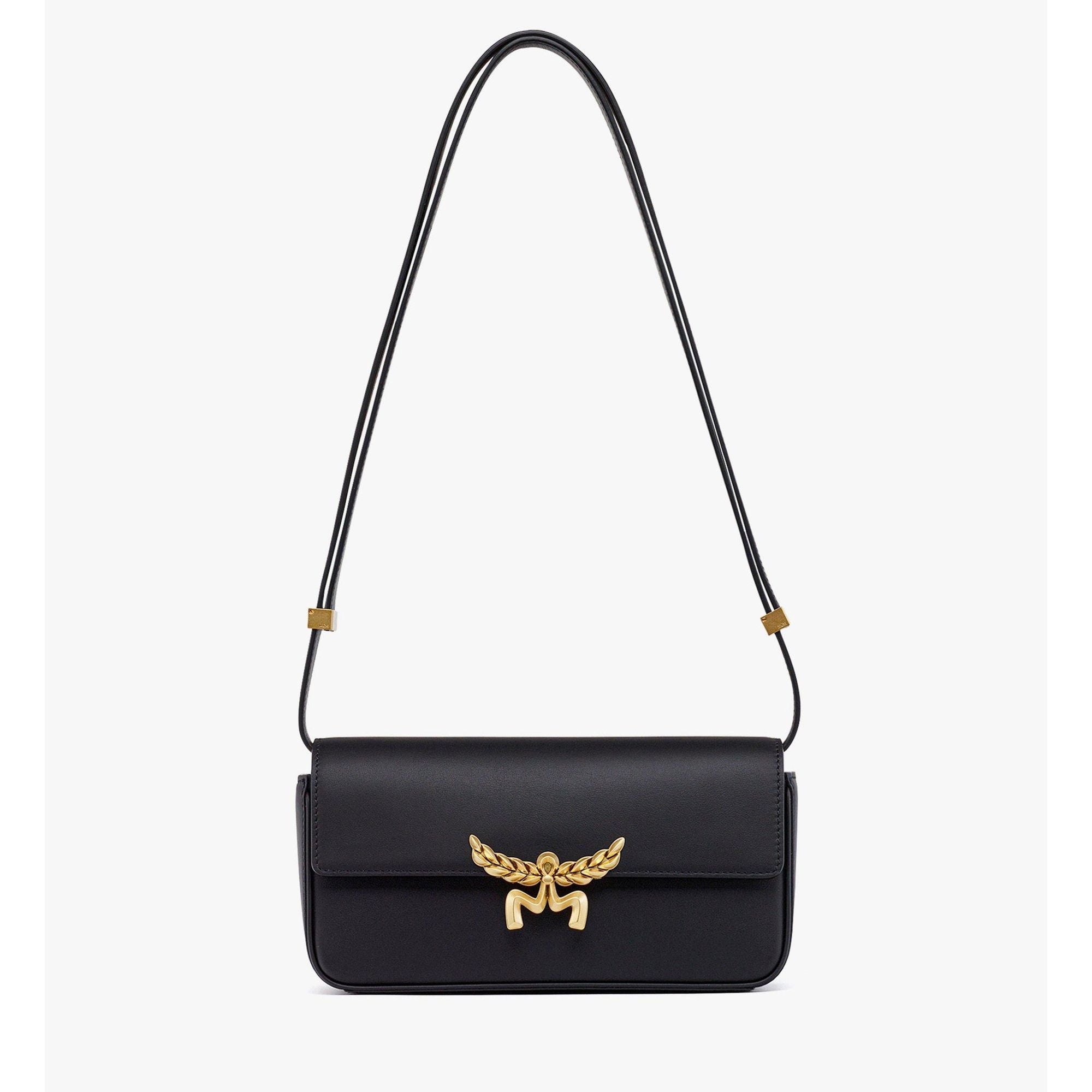 

Сумка через плечо Himmel из испанской телячьей кожи MCM, черный