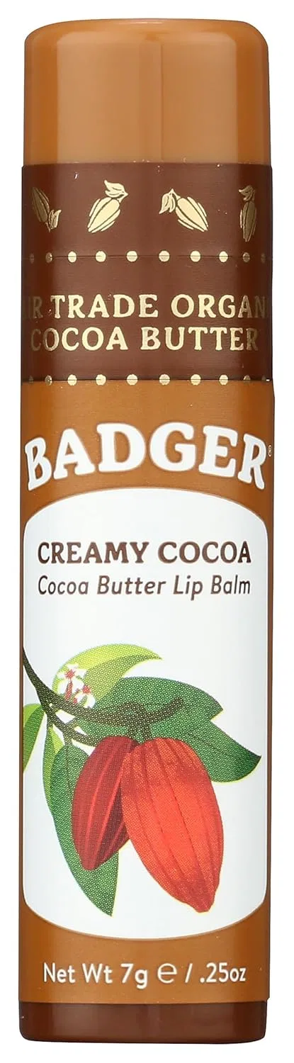 Бальзам для губ с маслом какао «Creamy Cocoa» Badger