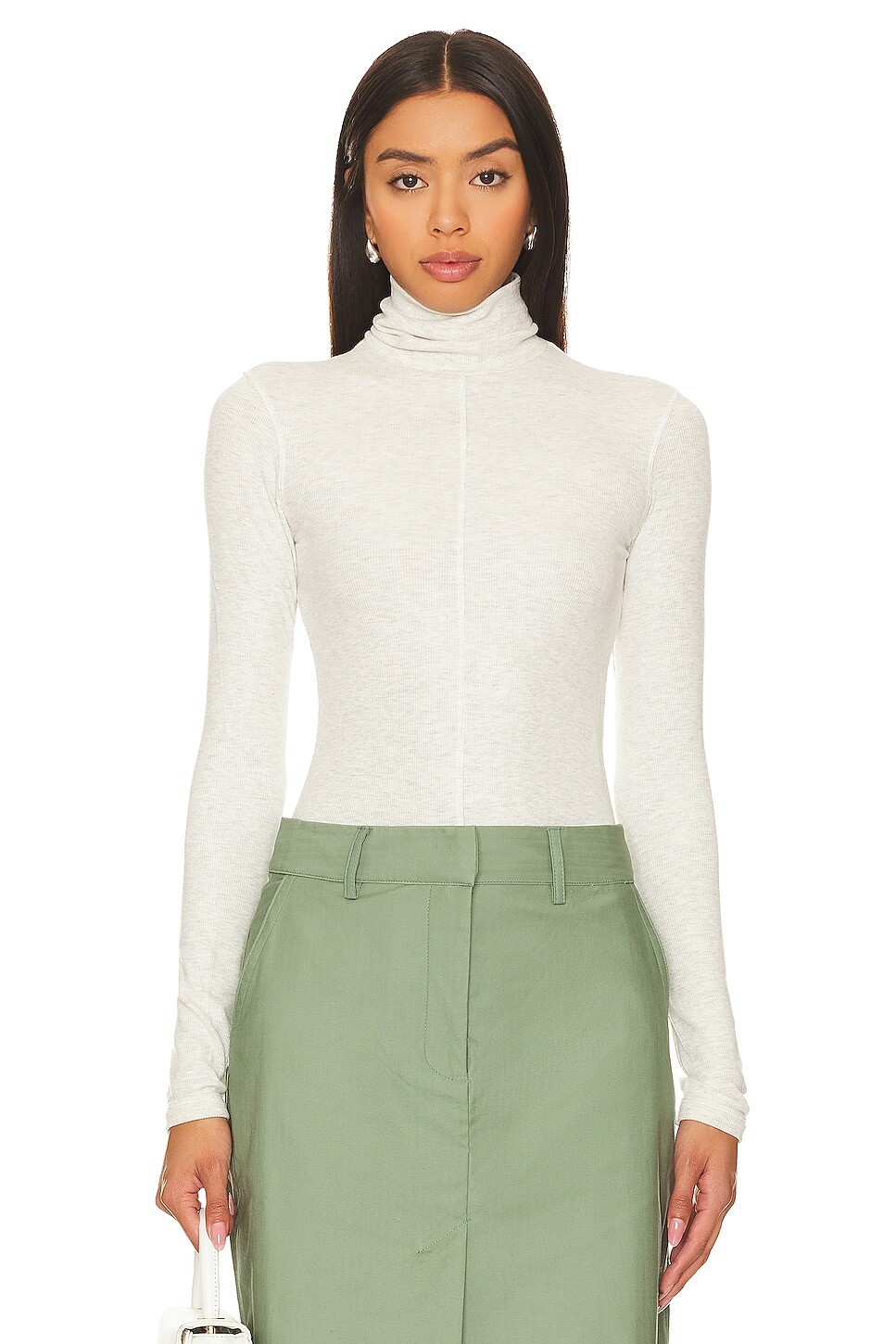 

Топ The Line by K Mads Long Sleeve, цвет Heather Grey