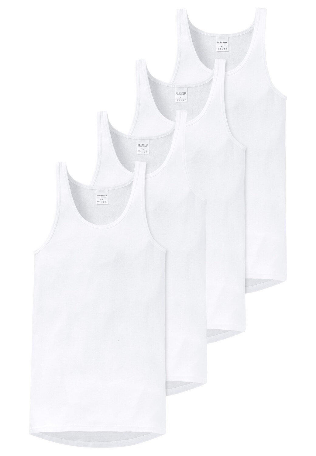 

Майка Schiesser/Tanktop Original Classics Feinripp, белый