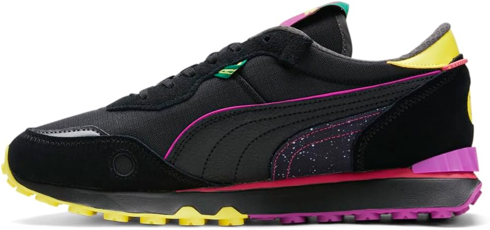 Мужские кроссовки PUMA Rider FV Future Vintage с шнуровкой, повседневные - серые — фото 3