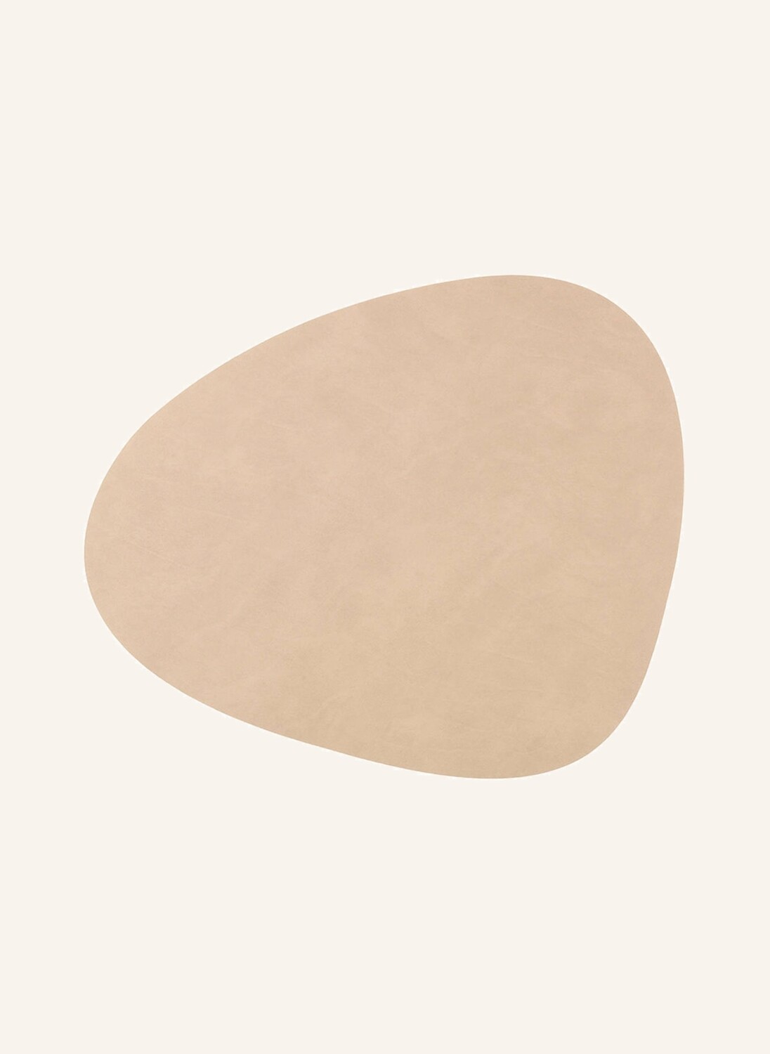 

Подставка для столовых приборов Linddna CURVE L aus Leder, 37x44 см, бежевый