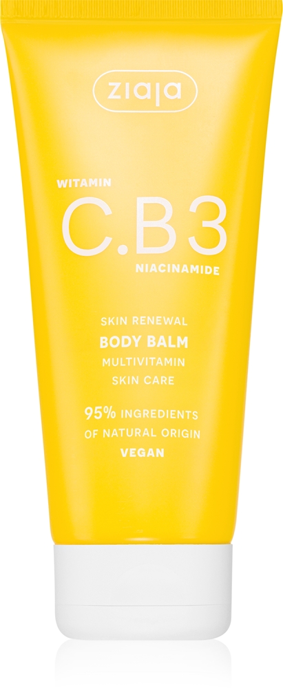 

Увлажняющий бальзам для тела с витаминами C, B3 и ниацинамидом Ziaja, 200 мл