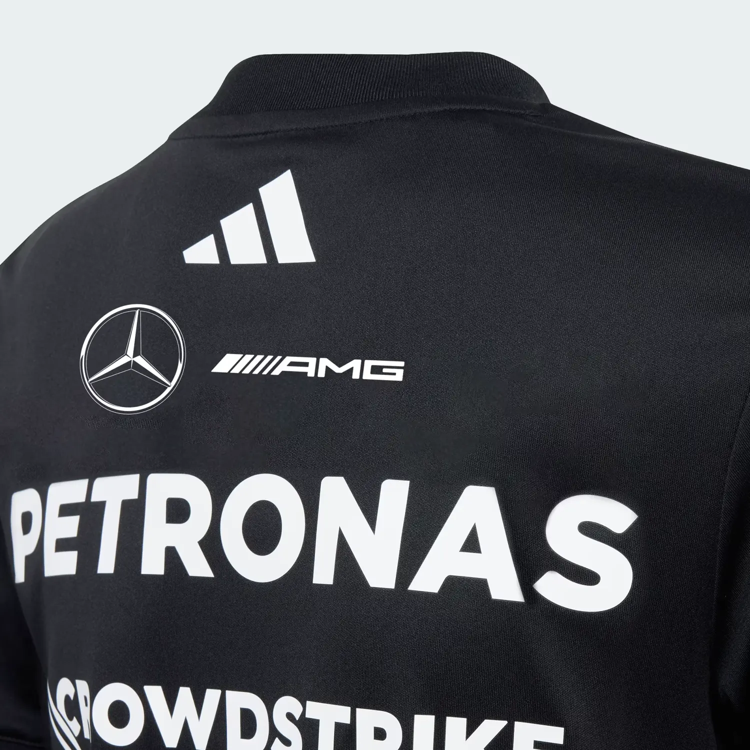 Adidas Футболка MERCEDES AMG PETRONAS F1 TEAM AEROREADY SS25 Black Teenagers — фото 4
