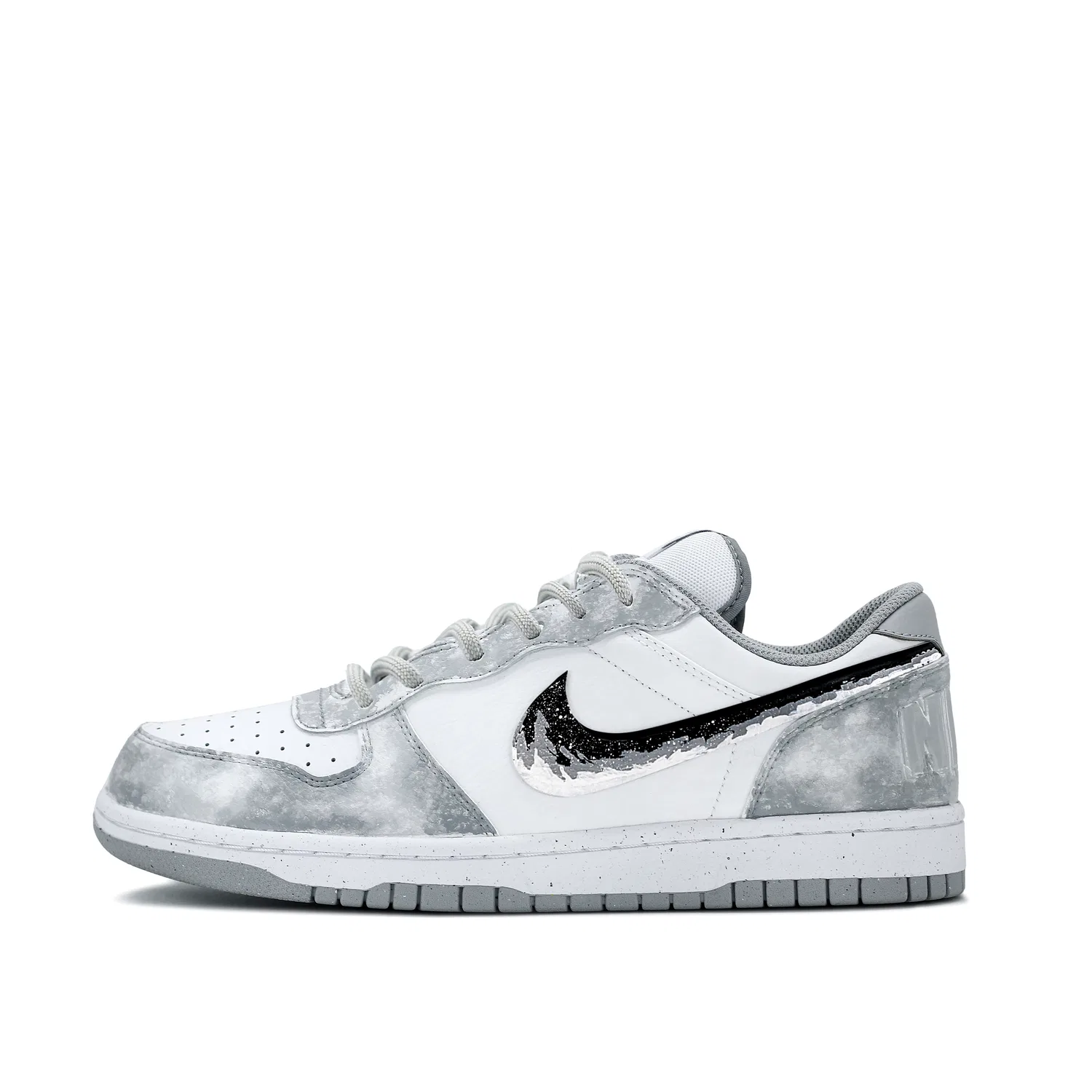 Кроссовки Nike Big Low серые — фото 3