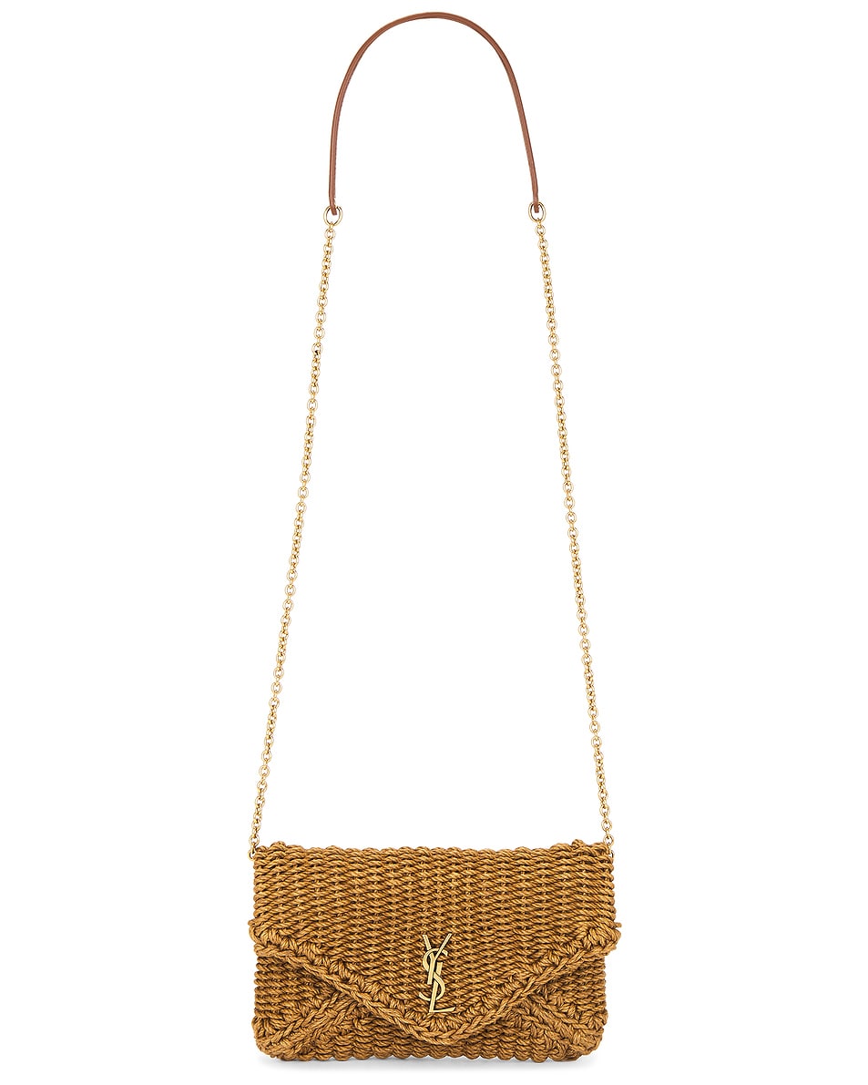 

Маленький мешочек на цепочке Saint Laurent, Light Brownie