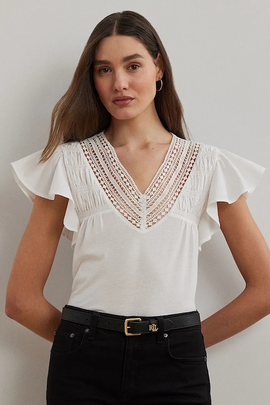 

Блузка Lauren Ralph Lauren, белый