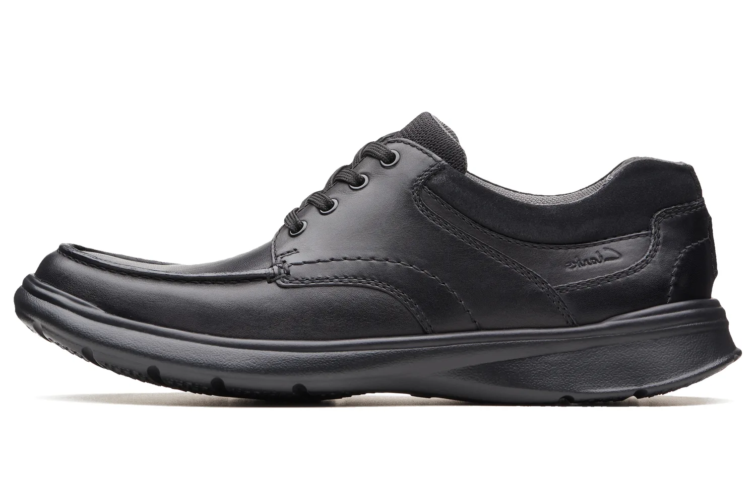Clarks Повседневные кожаные туфли мужские low top черные