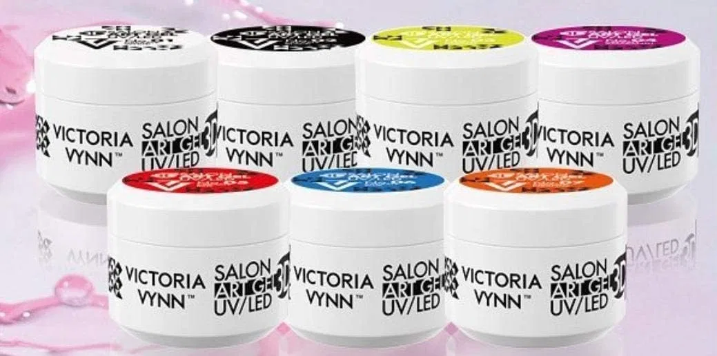 Гель для дизайна ногтей «Art Gel 3D 02 Creamy Black» от VICTORIA VYNN Victoria Vynn