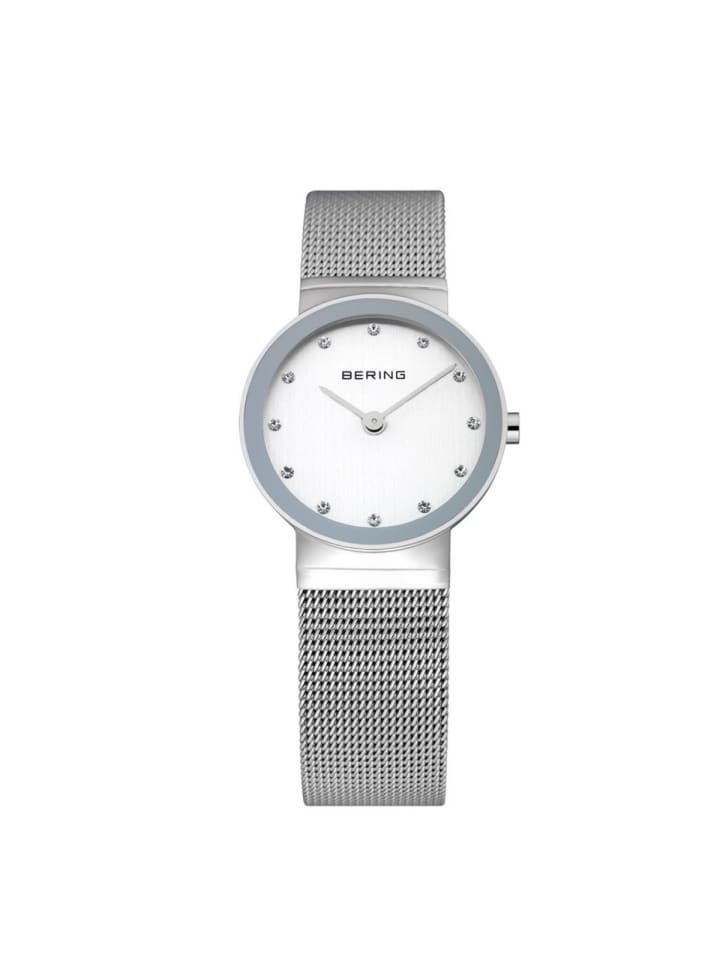 

Bering Кварцевые часы 10126-000 серебристого цвета