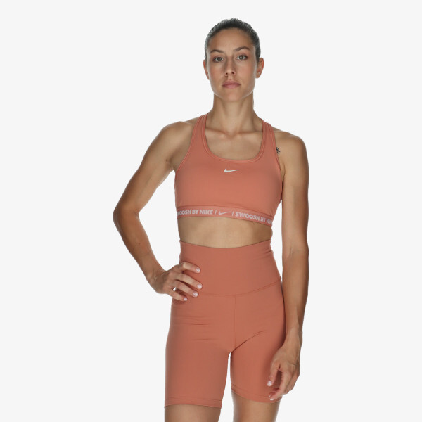 

Спортивное бюстье с галочкой Nike, розовый