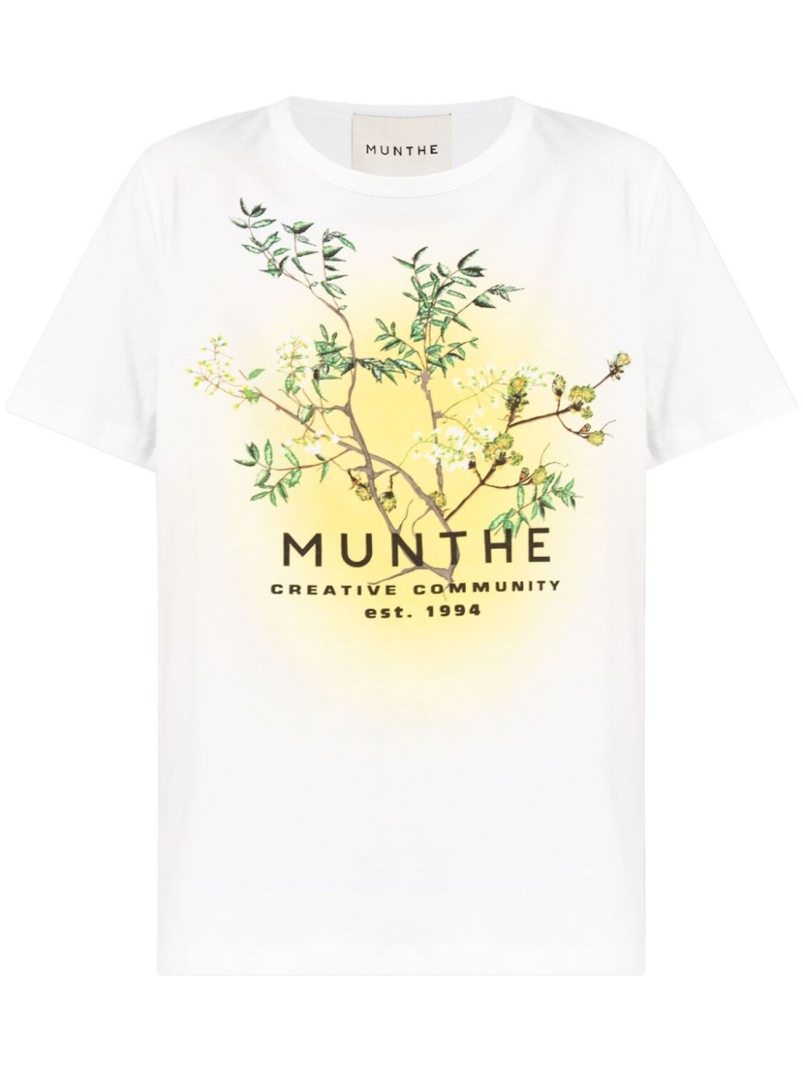 

Футболка Omeo с логотипом MUNTHE, белый