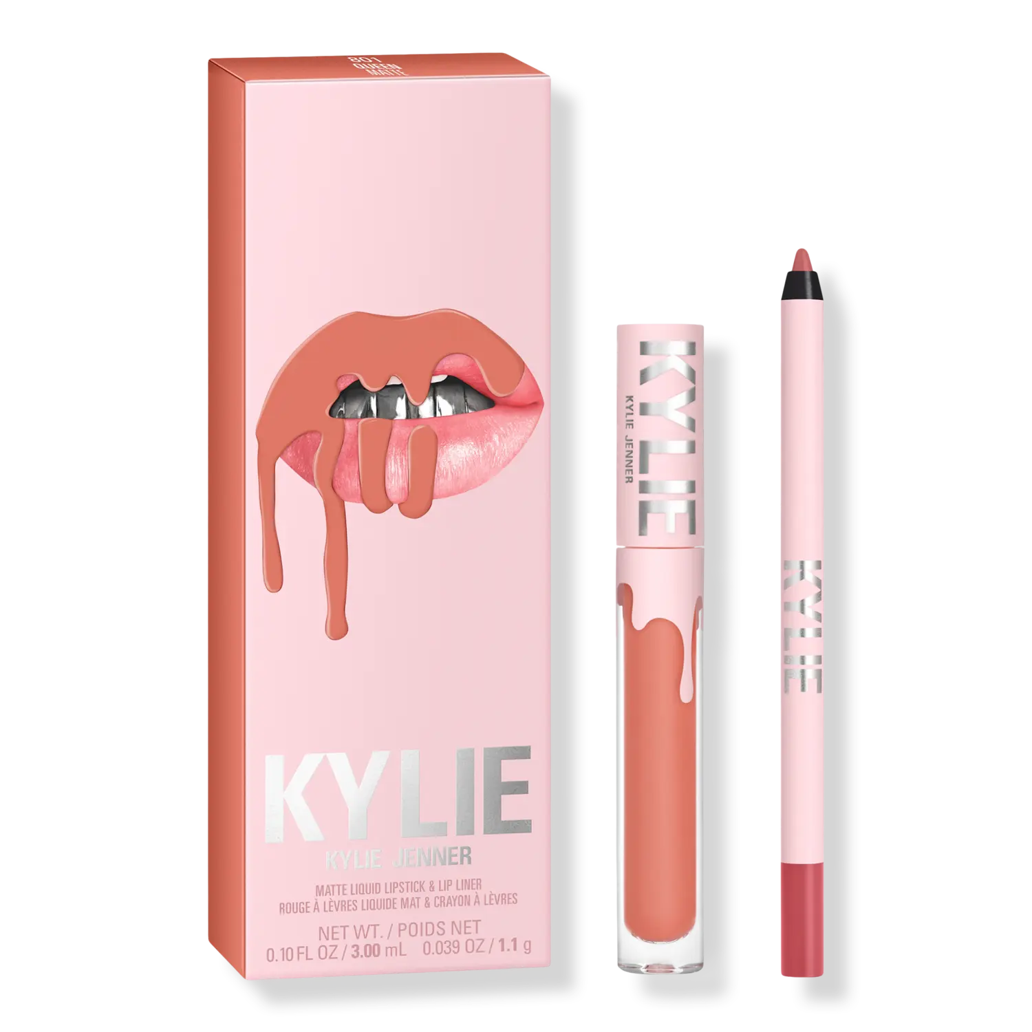 

Набор матовых помад KYLIE COSMETICS, 801 Queen (dusty rose)