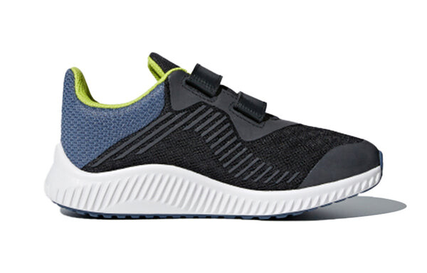 Кроссовки fortarun cf k wide shoes Adidas, черный — фото 2