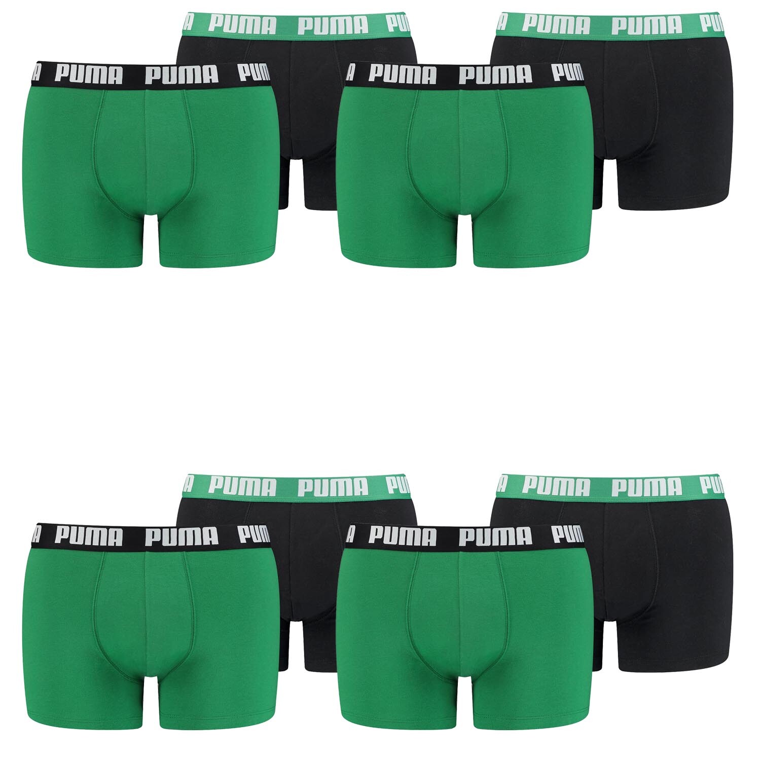 

Боксеры Puma Boxershorts PUMA BASIC BOXER 8P, цвет 035 - Amazon Green