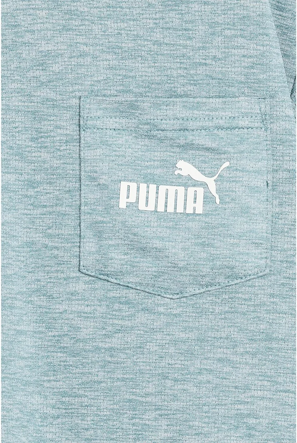 Детский спортивный костюм PUMA Air Mesh, футболка и шорты, Sea Foam — фото 3