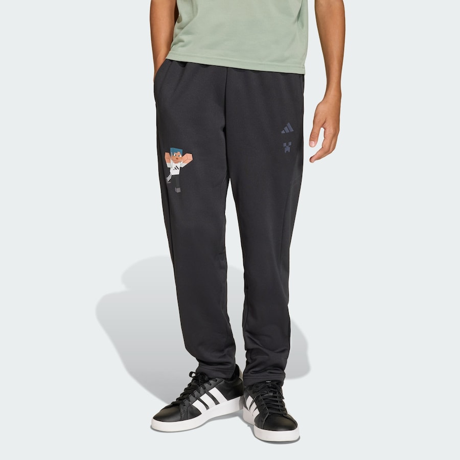Обычные спортивные штаны ADIDAS SPORTSWEAR Minecraft, черный — фото 2