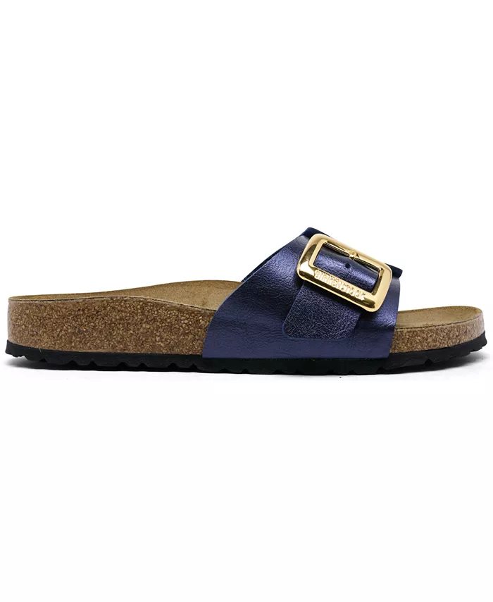 Женские сандалии Catalina Luxe Buckle Birko-Flor от Finish Line Birkenstock, синий — фото 2