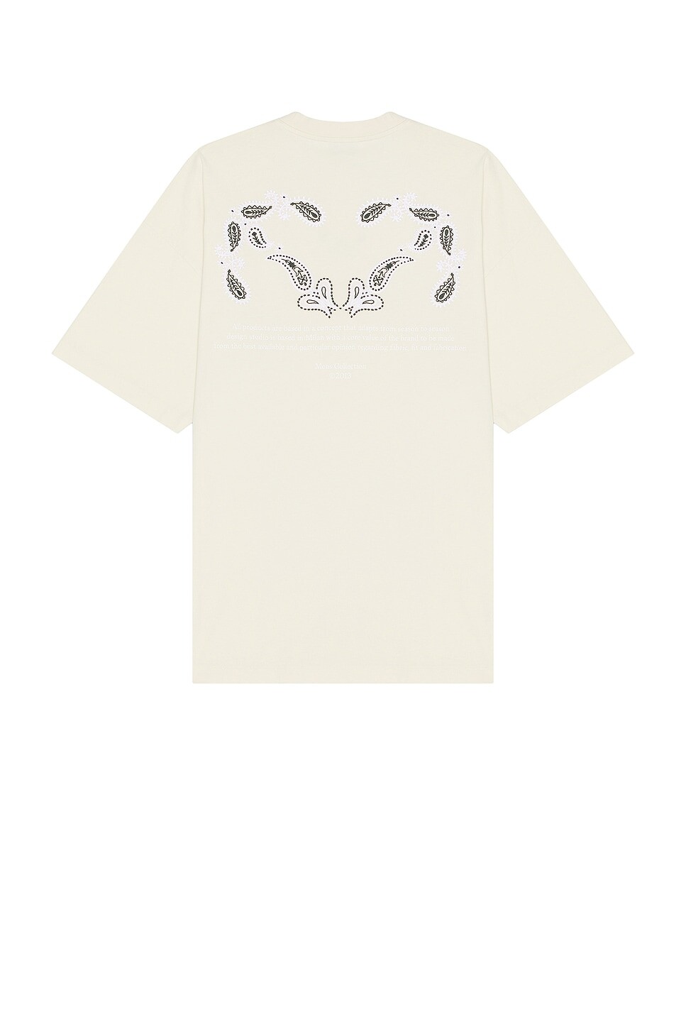 

Футболка Bandana Half Arrow Over T-Shirt Off-White, цвет Angora White