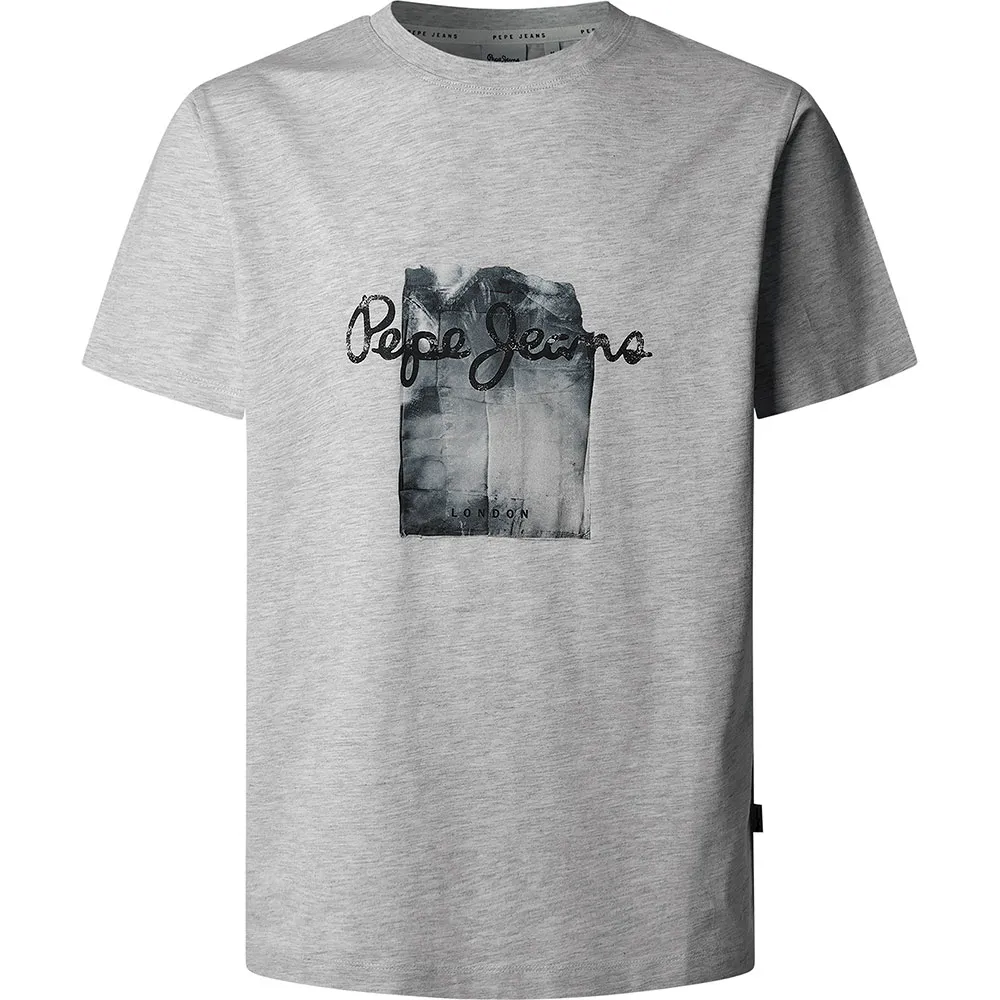 

Футболка с коротким рукавом Pepe Jeans Prush, серый