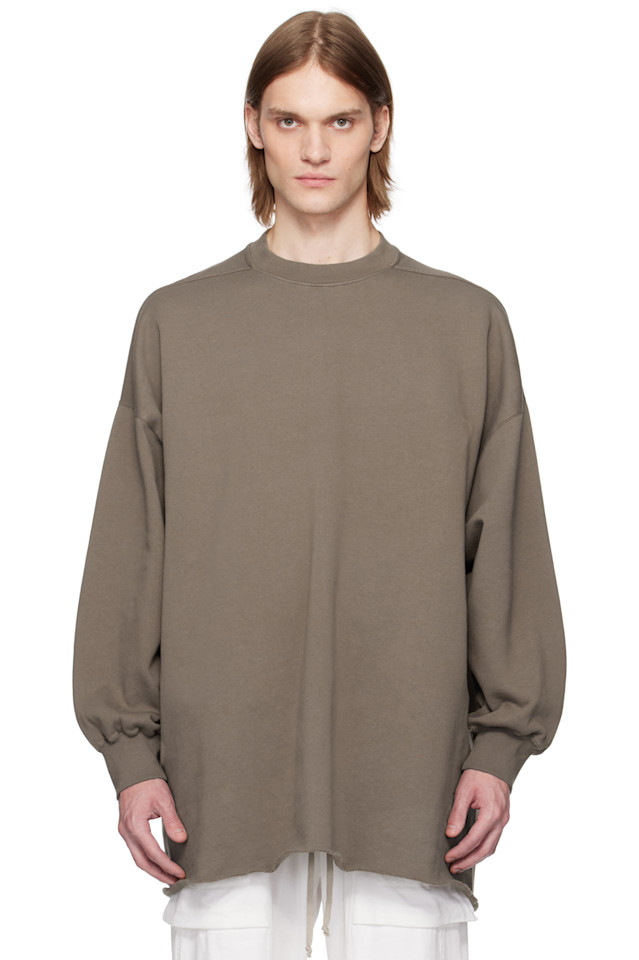 

Свитшот Hollywood Tommy LS Rick Owens Drkshdw, цвет dust