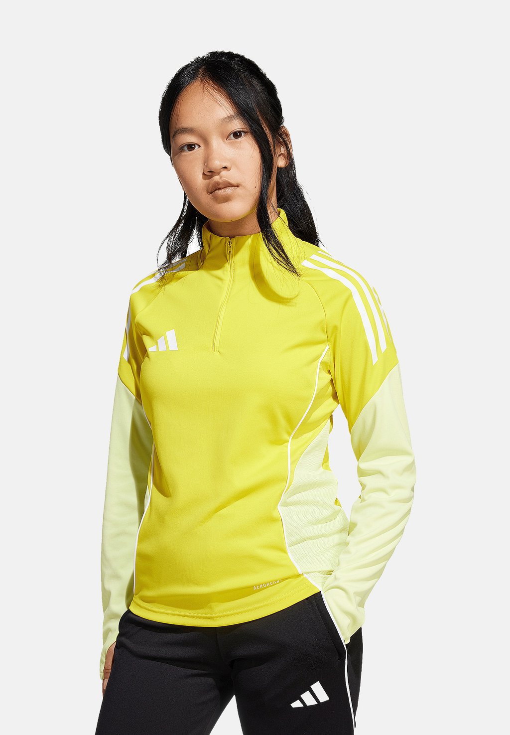 

Футболка с длинным рукавом Felpa Adidas Performance, желтый