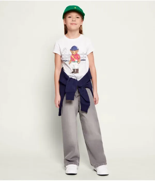 Футболка regular fit Polo Ralph Lauren, белый — фото 2
