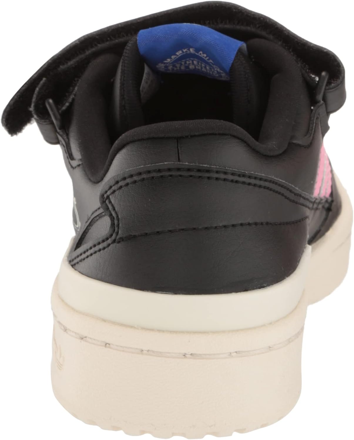 Кроссовки Adidas Originals Kids' Forum Low для детей, белый/черный/кремовый — фото 3