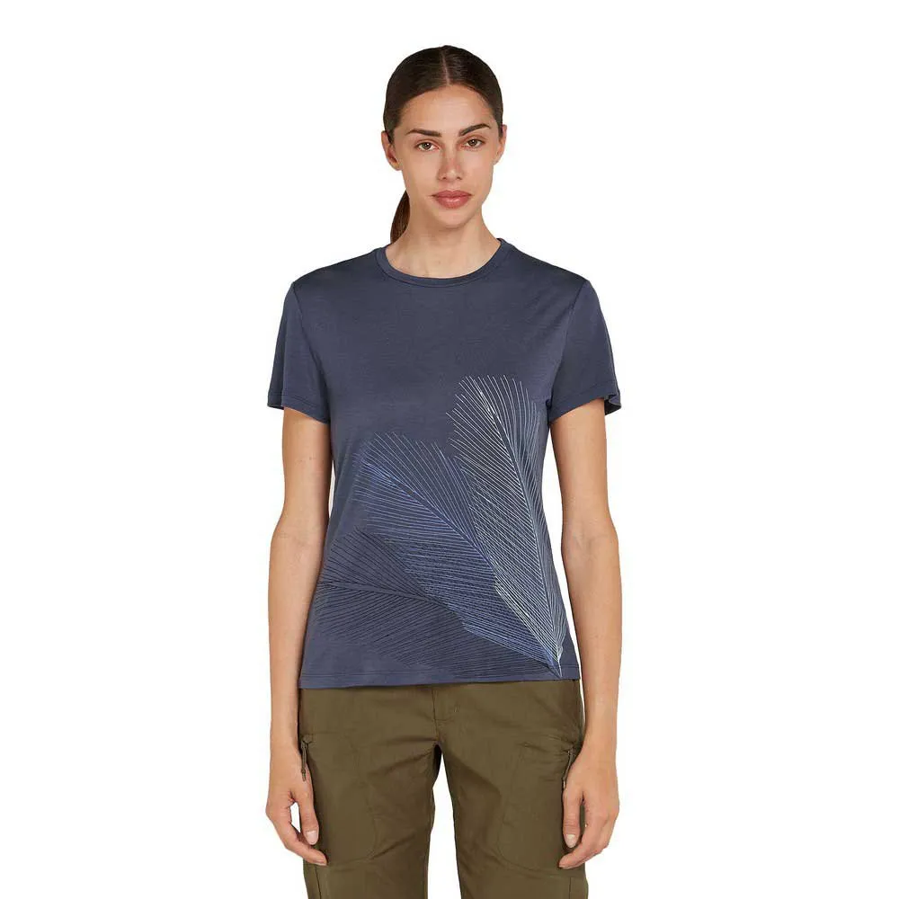 

Футболка Icebreaker Merino Core Plume, синий