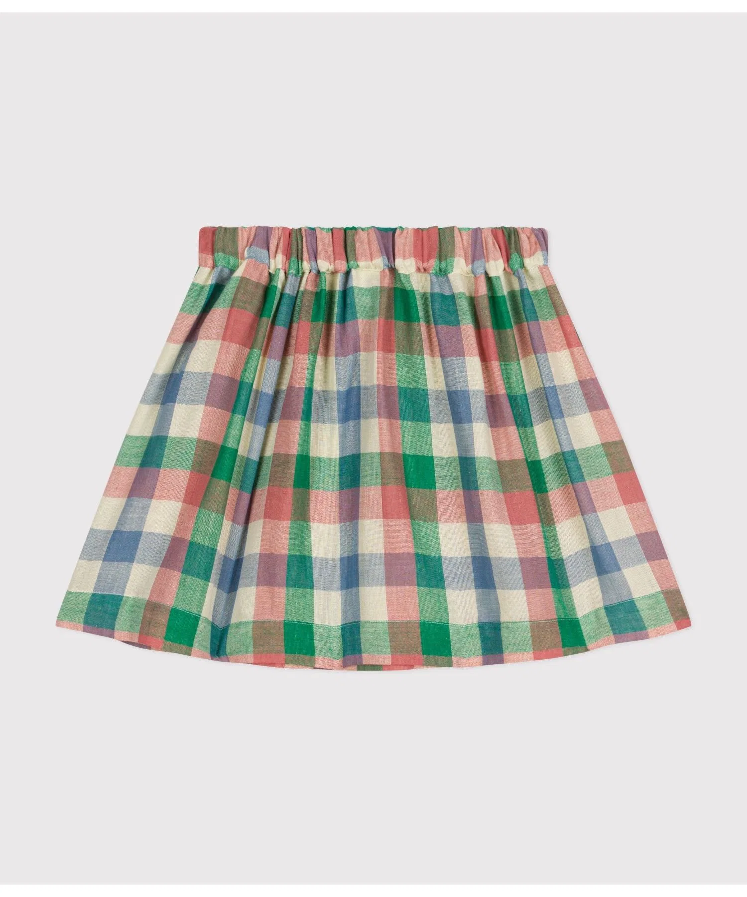 Детская юбка PETIT BATEAU в клетку — фото 2