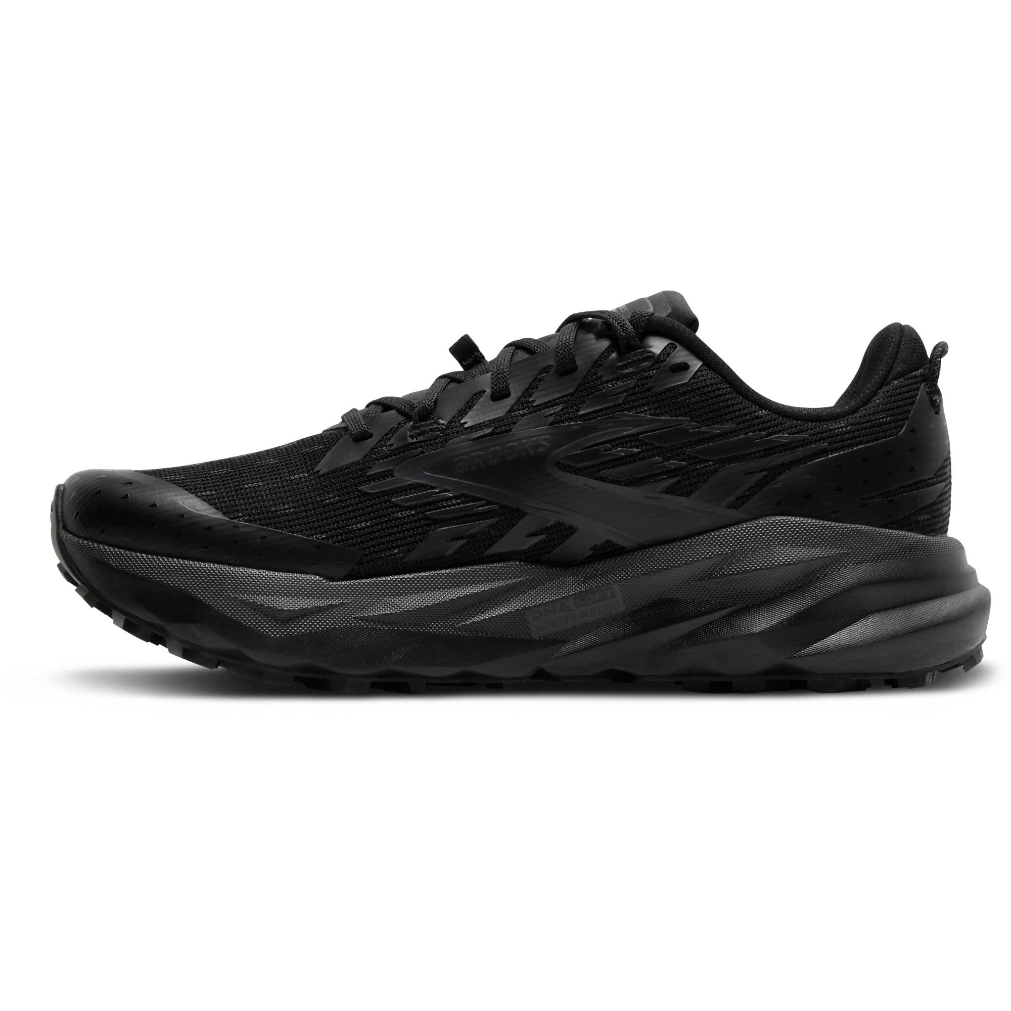 Мужские кроссовки для трейлраннинга Cascadia 19 Brooks, Black/Black/Ebony — фото 3