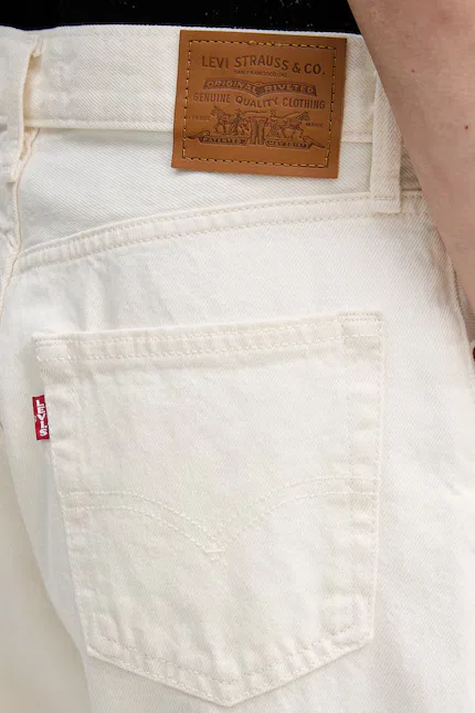 Джинсы свободные EASY DAD Levi's, бежевый — фото 4