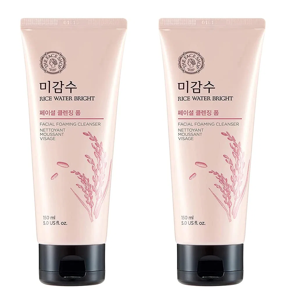 Набор пенки для умывания «Rice Water Bright Cleansing Foam» от TheFaceShop The Face Shop