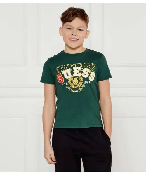 

Футболка Regular fit Guess, зеленый