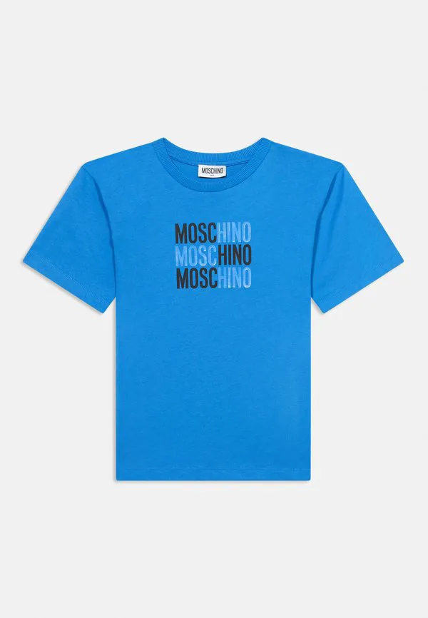 Футболка унисекс с принтом Moschino, Brio Bluette — фото 3