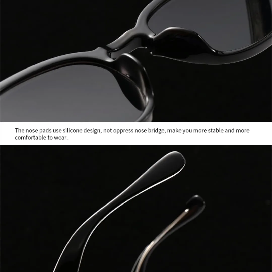 

Солнцезащитные очки с защитой UV400 | Круглая легкая оправа, цветные линзы | Для женщин и мужчин, для занятий спортом на открытом воздухе и вождения DSVIGF, Cyan