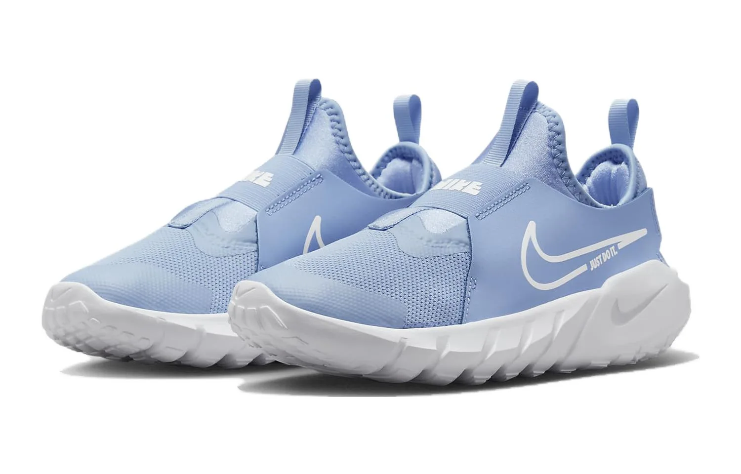 Кроссовки Flex Runner 2 GS 'Cobalt Bliss' Nike, белый синий — фото 4