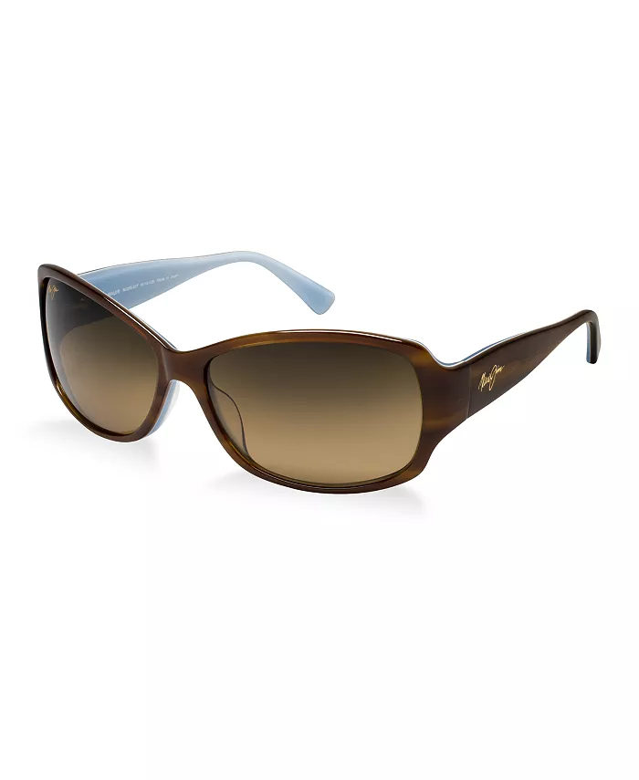 

Поляризационные солнцезащитные очки Nalani, 295 Maui Jim, коричневый