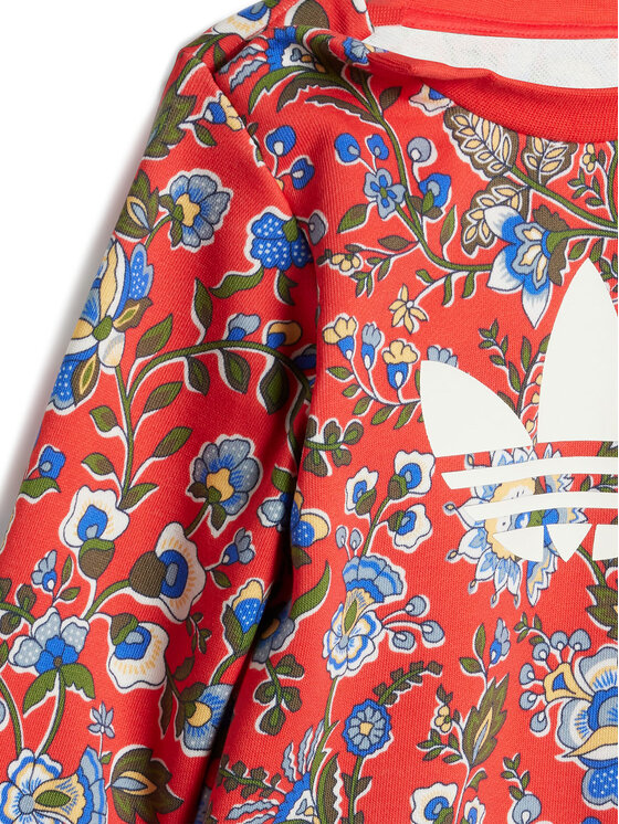 Спортивный костюм regular fit Liberty London JY3018 Adidas, красный — фото 4