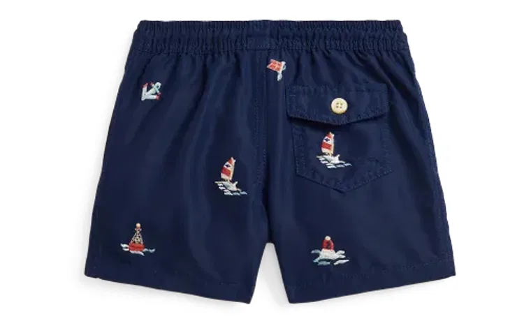 Шорты Polo Ralph Lauren для детей синие — фото 3