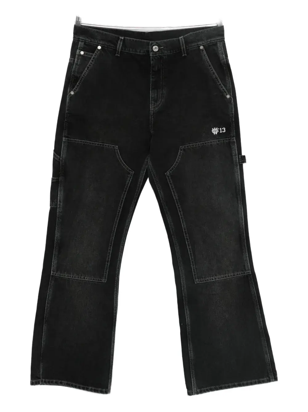 

Джинсы с вставками Off-White, черный