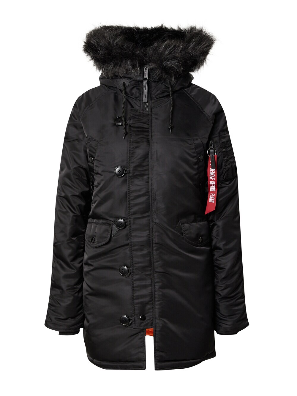 

Зимняя куртка Alpha Industries, черный