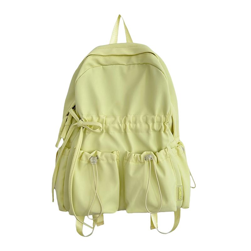 

DCLOUD Нейлоновый рюкзак женский желтый белый черный розовый синий, Yellow