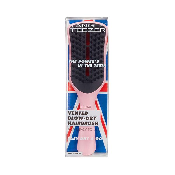 Щетка для волос вентилируемая, розовая, 1 шт. Tangle Teezer Easy dry & go hairbrush — фото 2