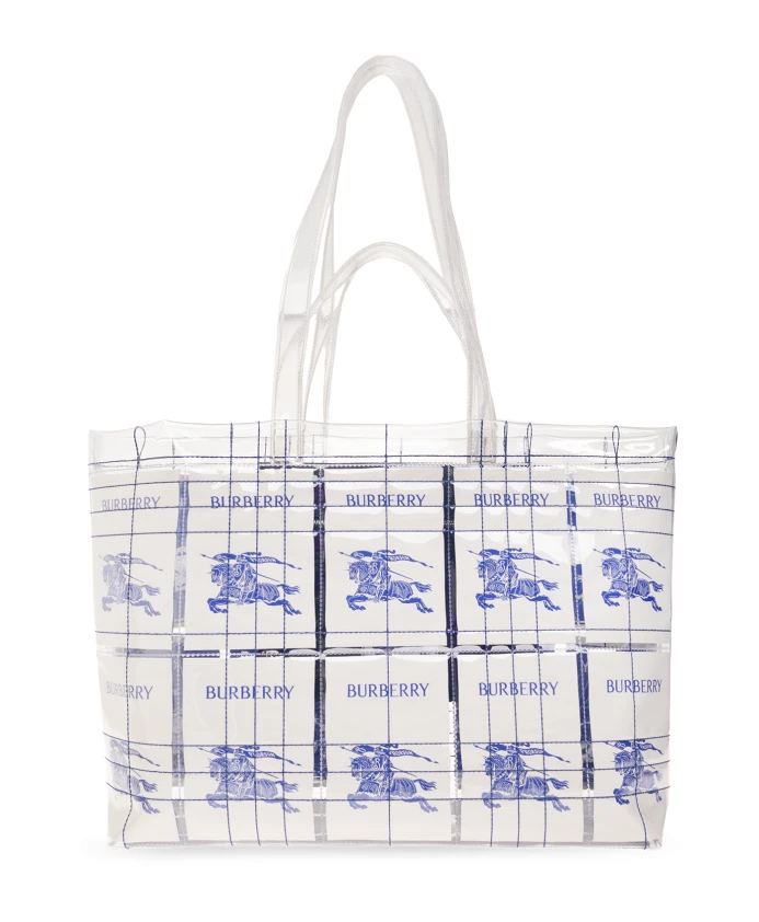 

Сумка для покупок с этикеткой Ekd Burberry, белый