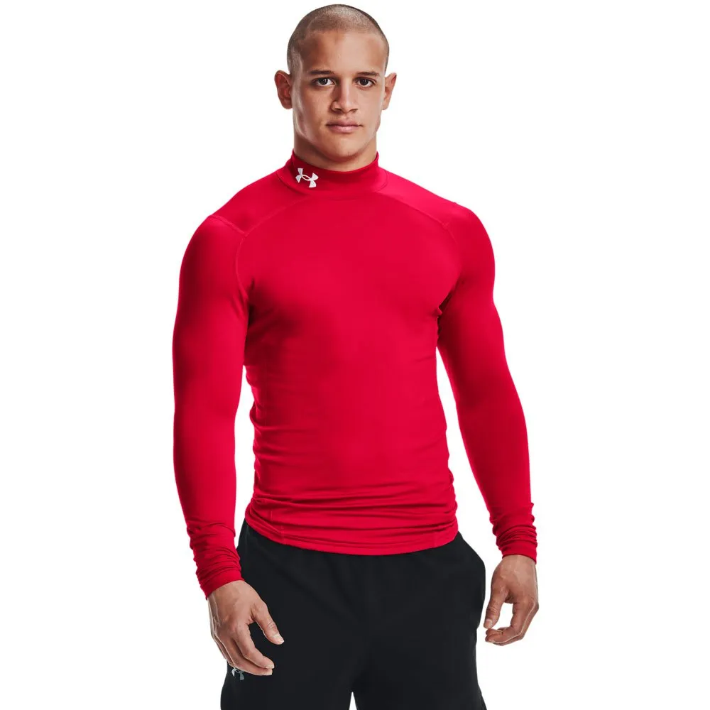 

Лонгслив Under Armour CG Armour Comp Mock, красный