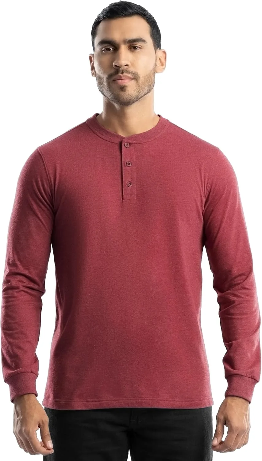 

Wrangler мужская футболка-хенли с длинным рукавом из джерси