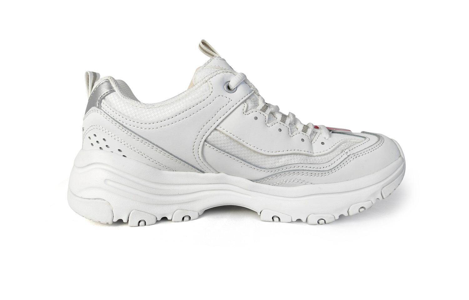

Кроссовки женские I-Conik Low-top белые/розовые Skechers
