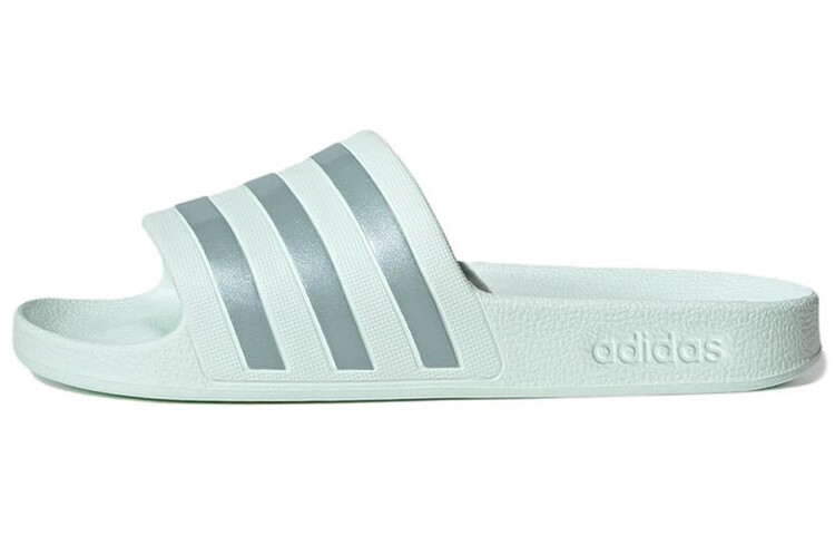Шлепанцы серии Adilette женские зеленые Adidas